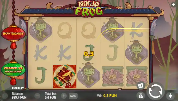 Ninja Frog Slot Game