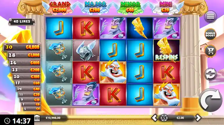Almighty Thunder Ultrahitz Gigablox Slot