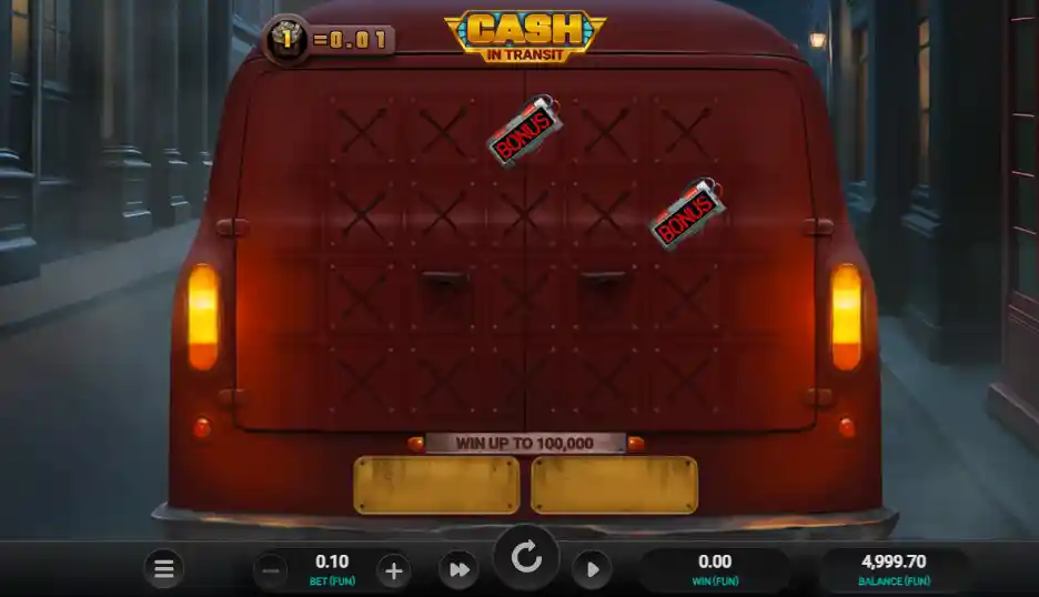 Cash in Transit Slot