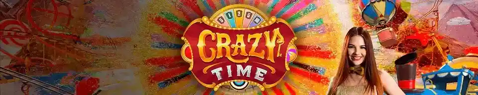 Crazy time banner