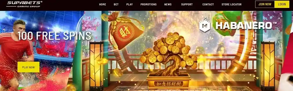 Supabets free spins