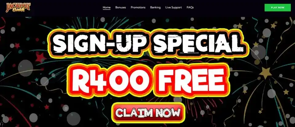 Jackpot Cash Casino R400 No Deposit Bonus