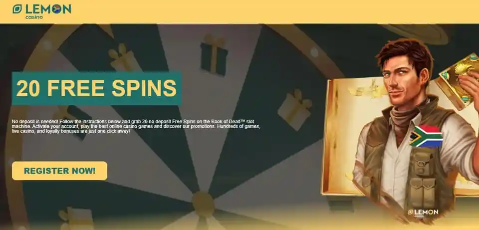 Lemon Casino 20 Free Spins Bonus