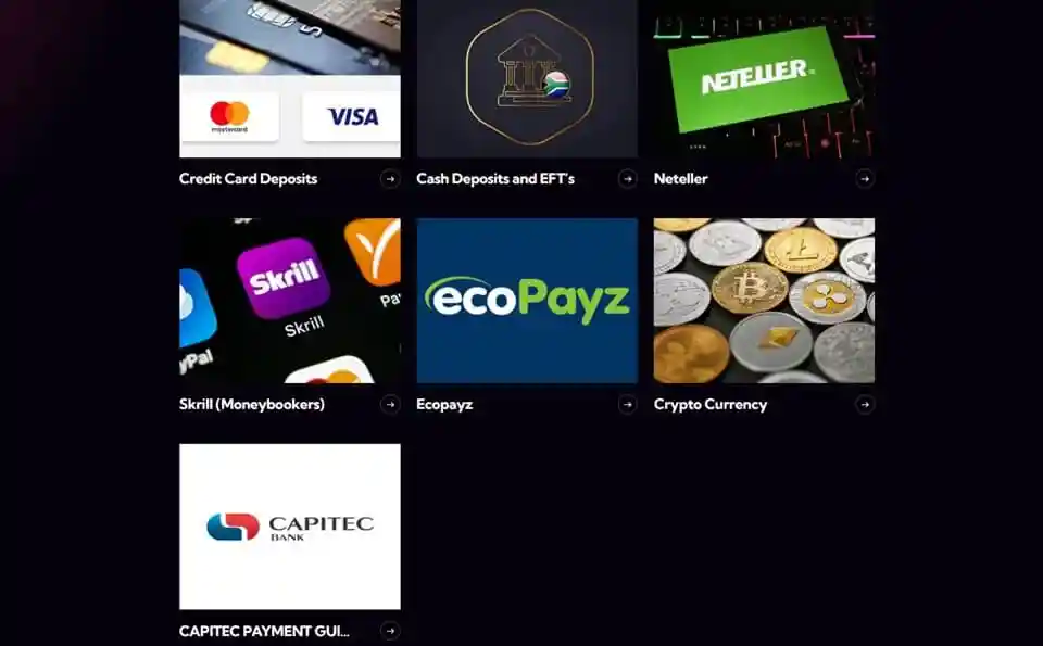 Jackpot Cash Casino Payment Methods