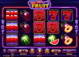 Hot hot fruit game screen